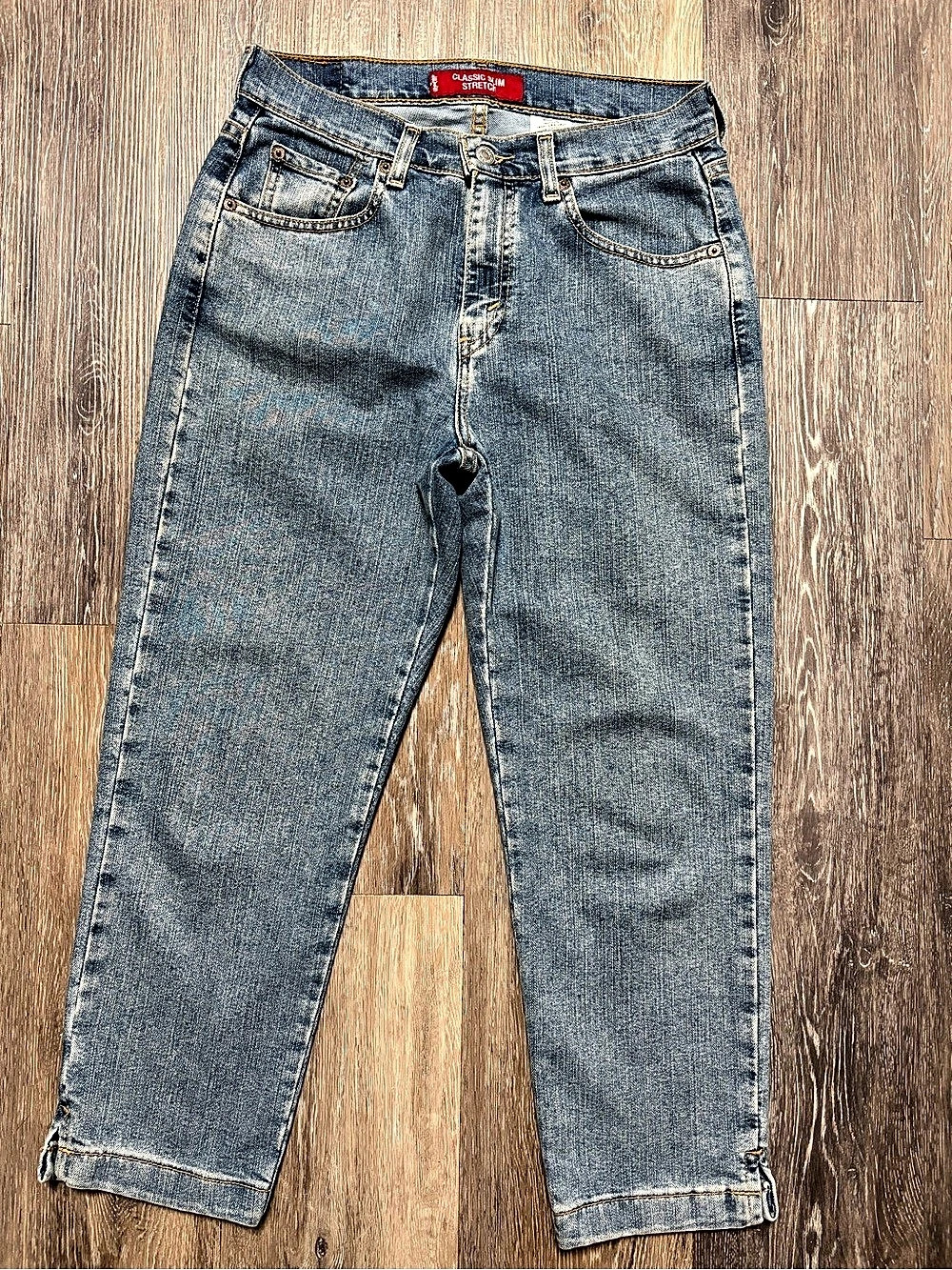 Levi's Classic Slim Stretch Blue Jeans Waist 10
SKU#0160